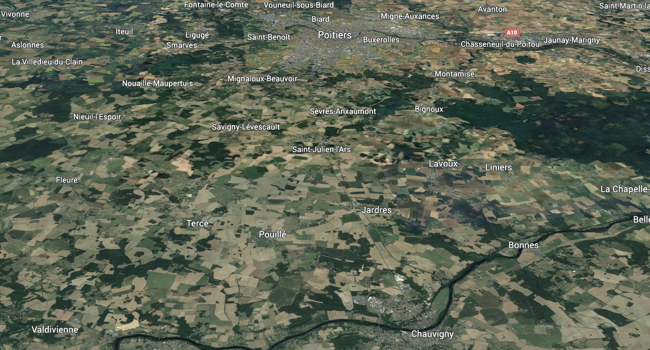 Carte Grand Poitiers